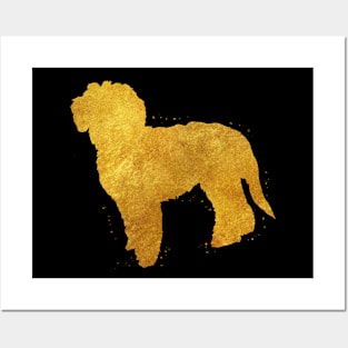 Goldendoodle golden art Posters and Art